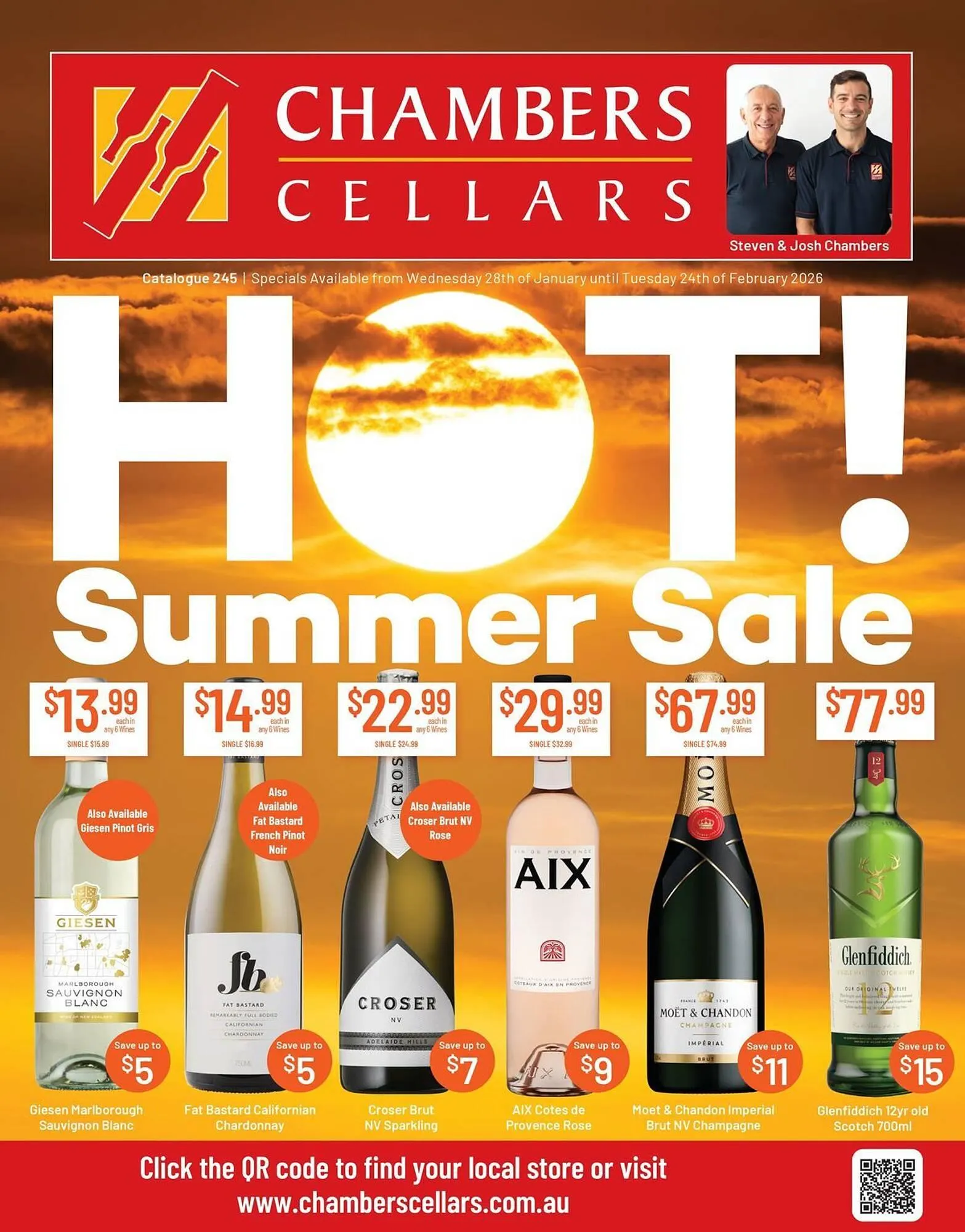 Chambers Cellars catalogue - 1