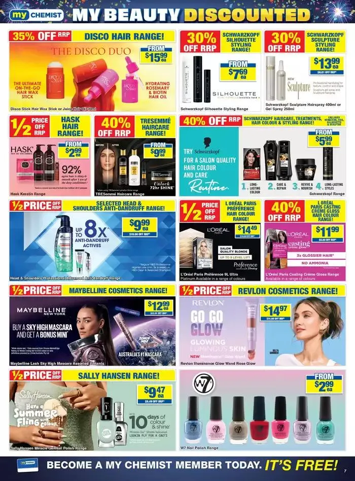 My Chemist My Year, My Savings! - Catalogue valid from 3 January to 12 January 2025 - page 7