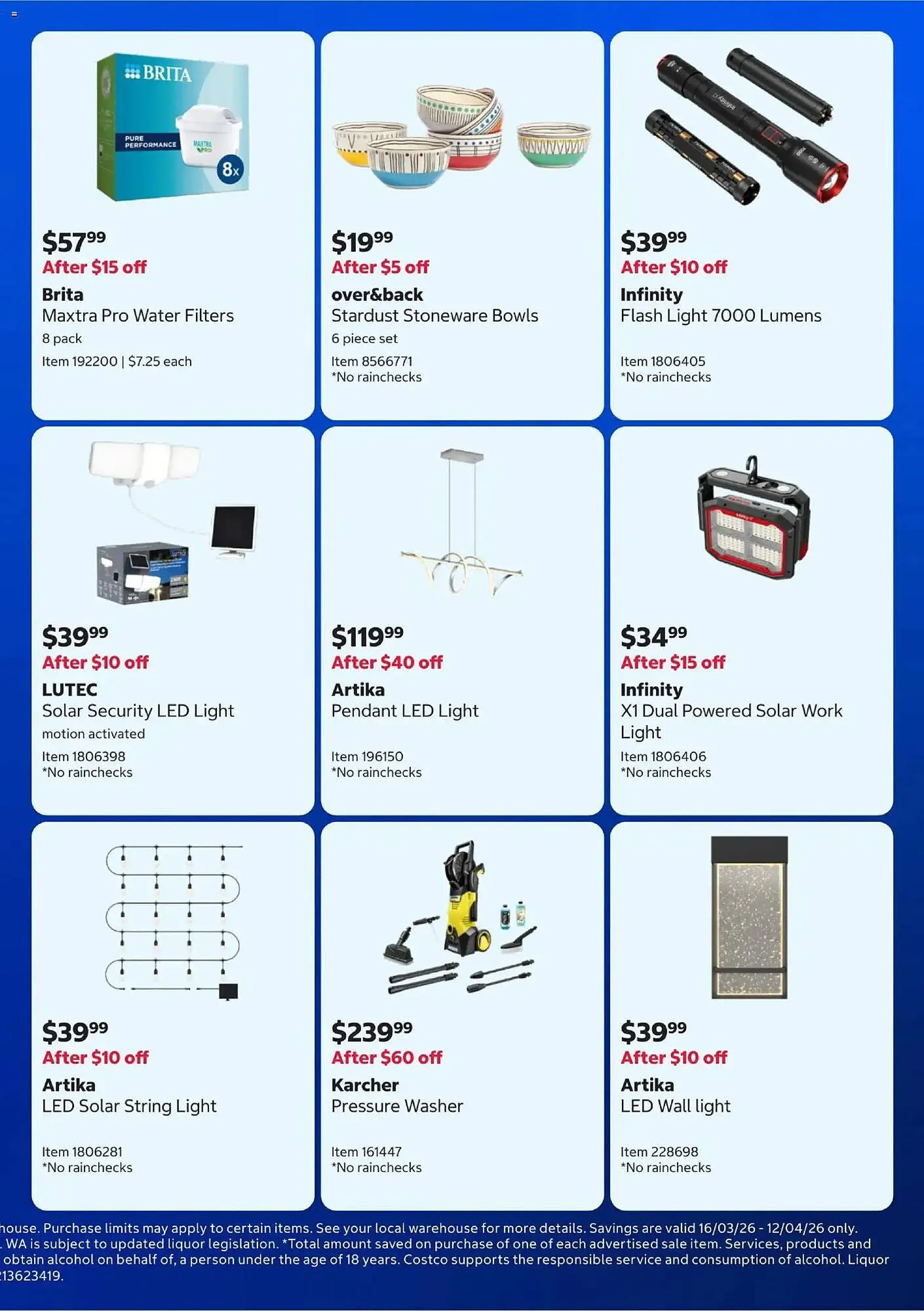 Costco catalogue - Catalogue valid from 16 March to 12 April 2026 - page 3