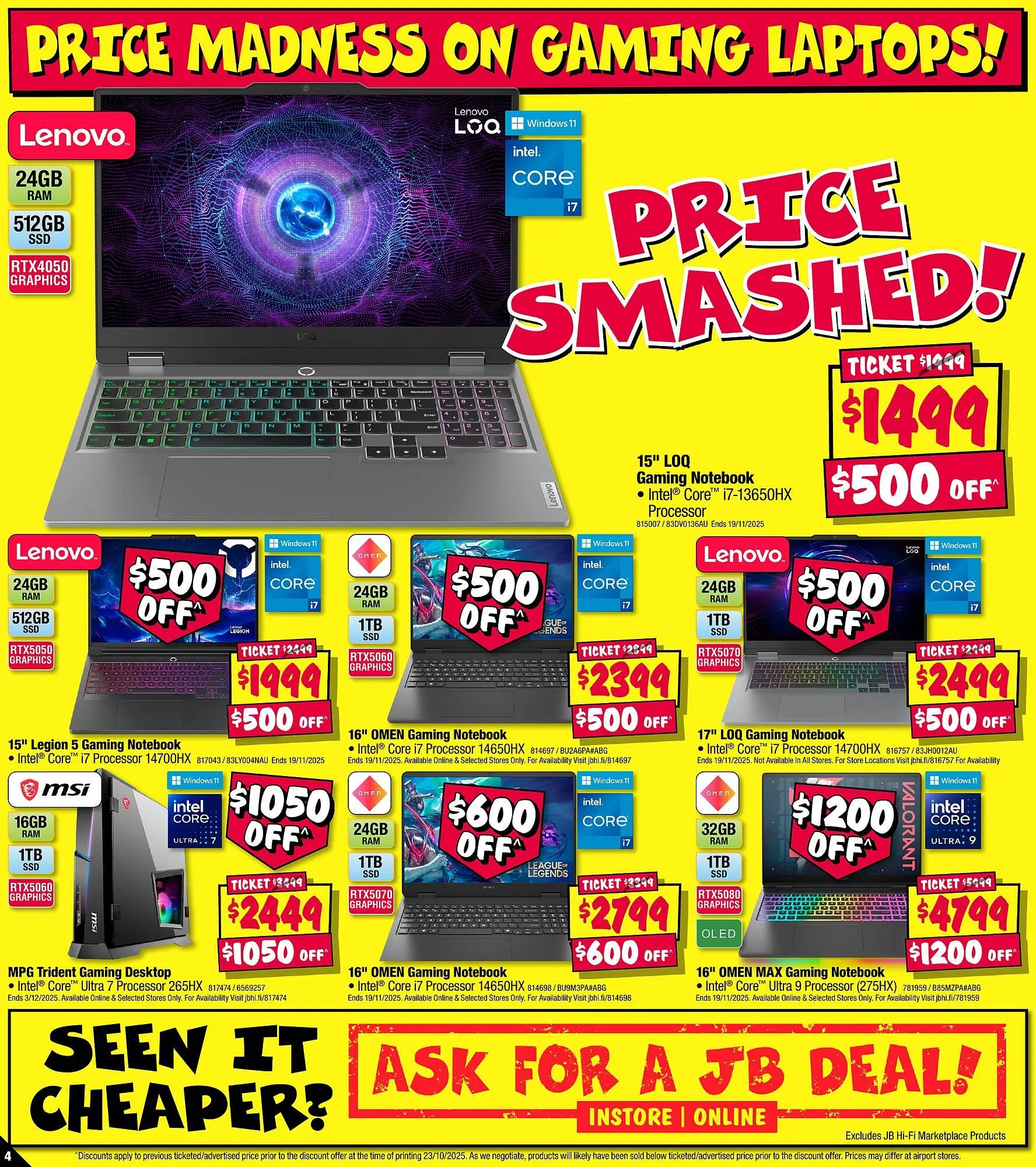 JB Hi-Fi catalogue - Catalogue valid from 6 November to 12 November 2025 - page 4