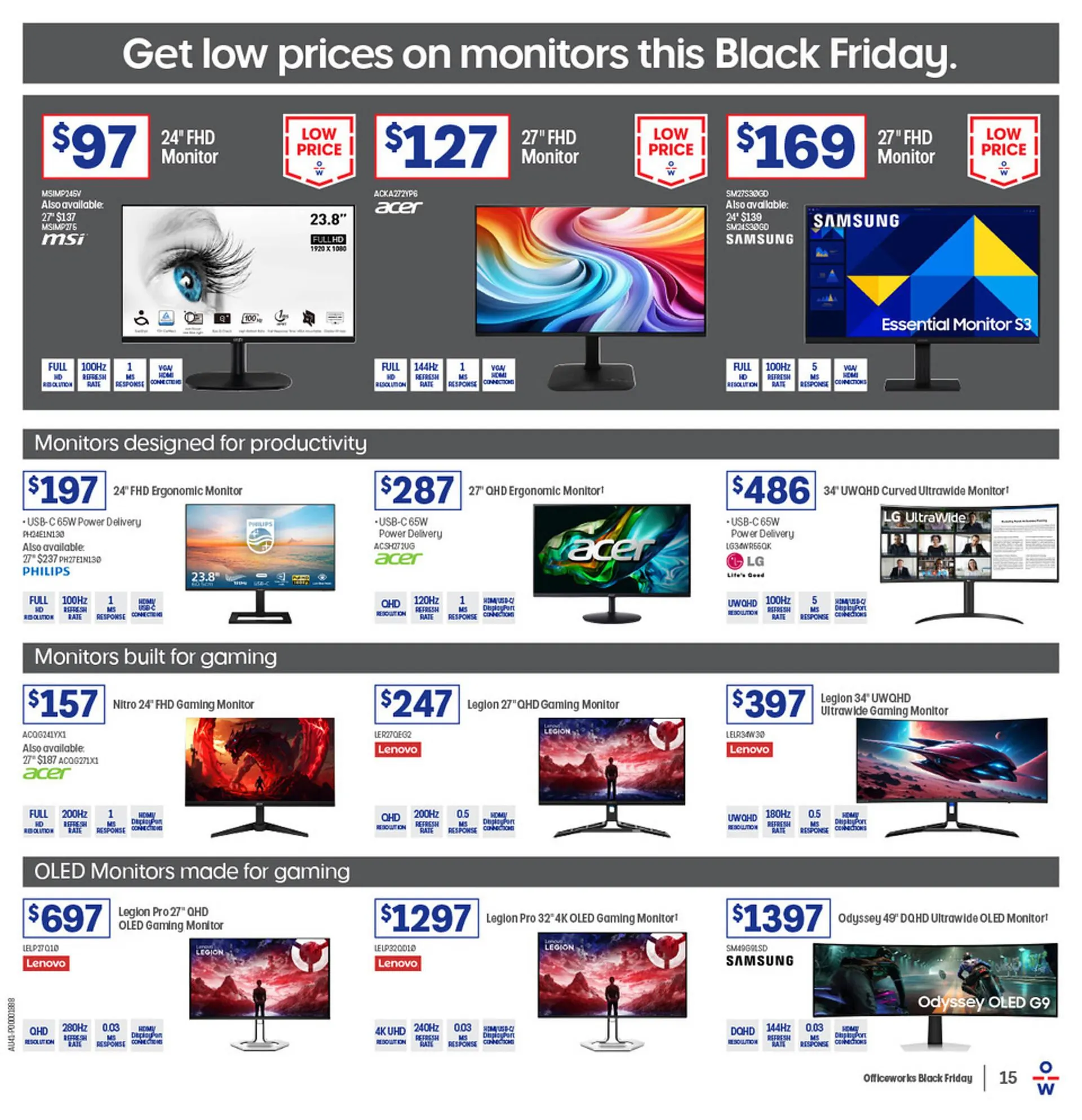 Officeworks catalogue - Catalogue valid from 17 November to 1 December 2025 - page 15