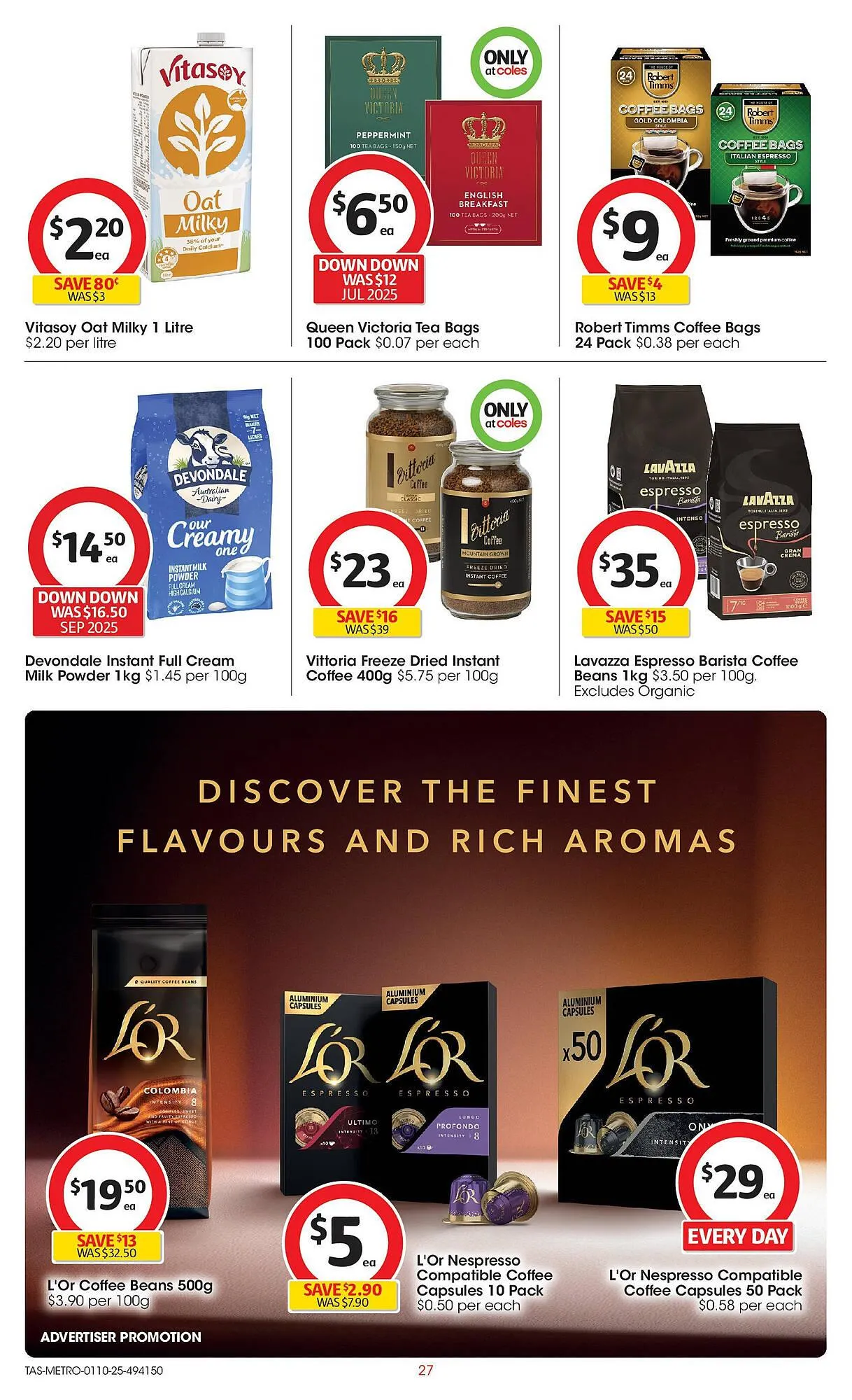 Coles catalogue - Catalogue valid from 1 October to 7 October 2025 - page 27