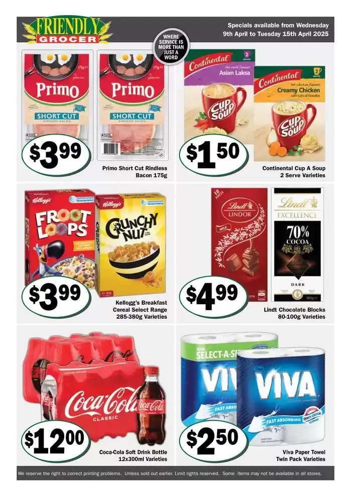 Just around the corner - Catalogue valid from 9 April to 15 April 2025 - page 4