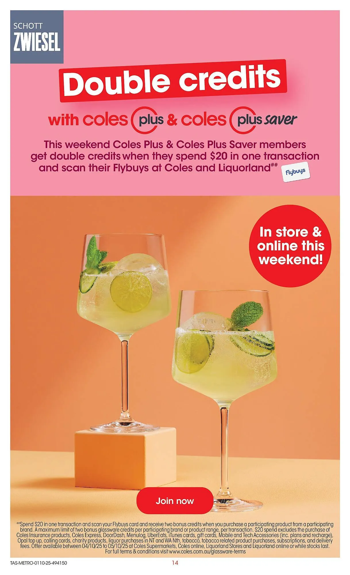 Coles catalogue - Catalogue valid from 1 October to 7 October 2025 - page 14