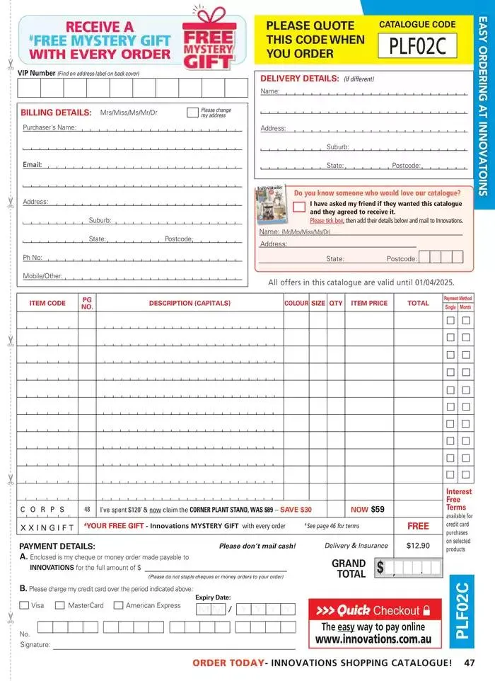 February 2025 - Catalogue valid from 29 January to 28 February 2025 - page 47