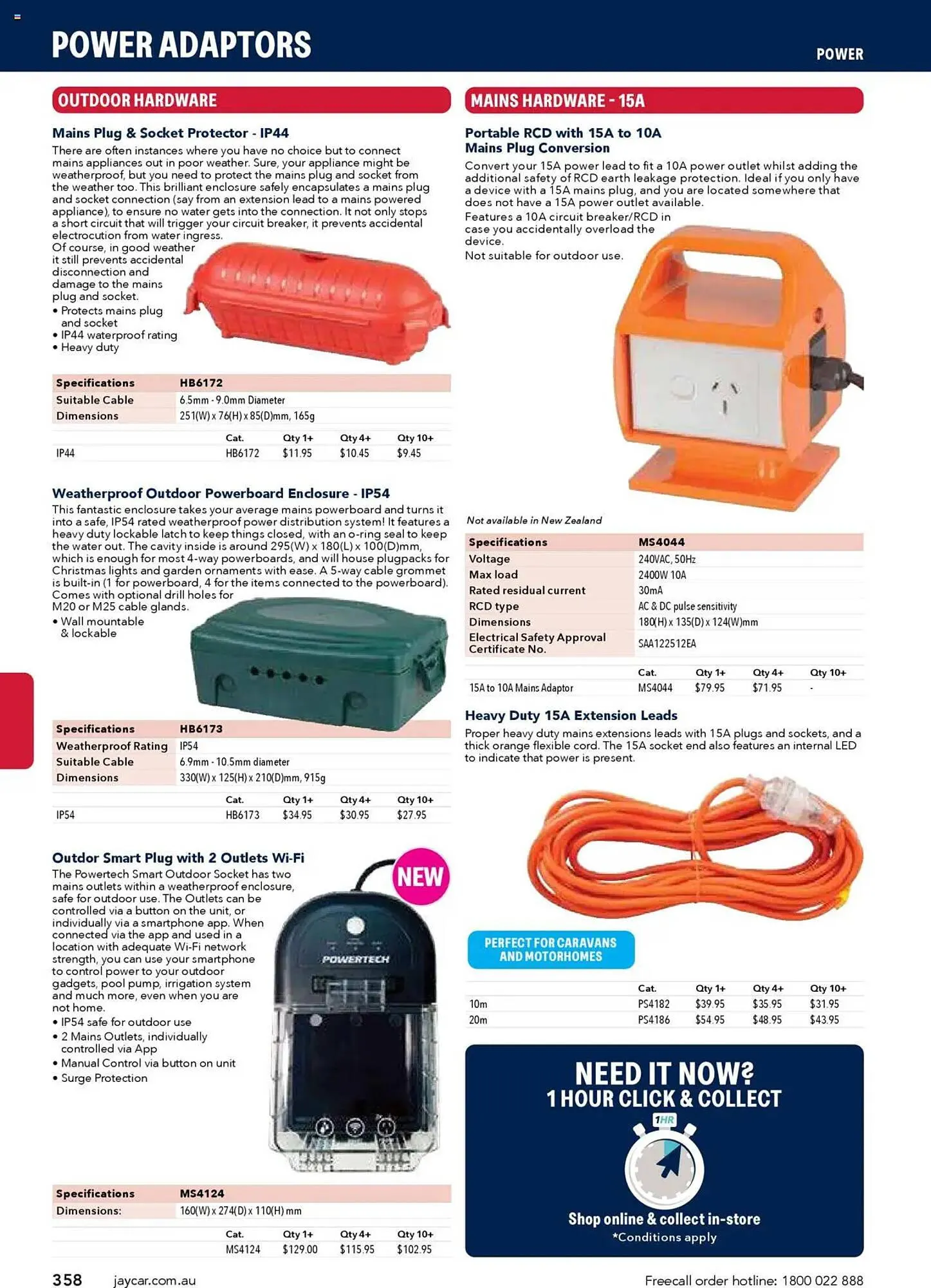 Jaycar Electronics catalogue - Catalogue valid from 8 July to 9 July 2026 - page 358