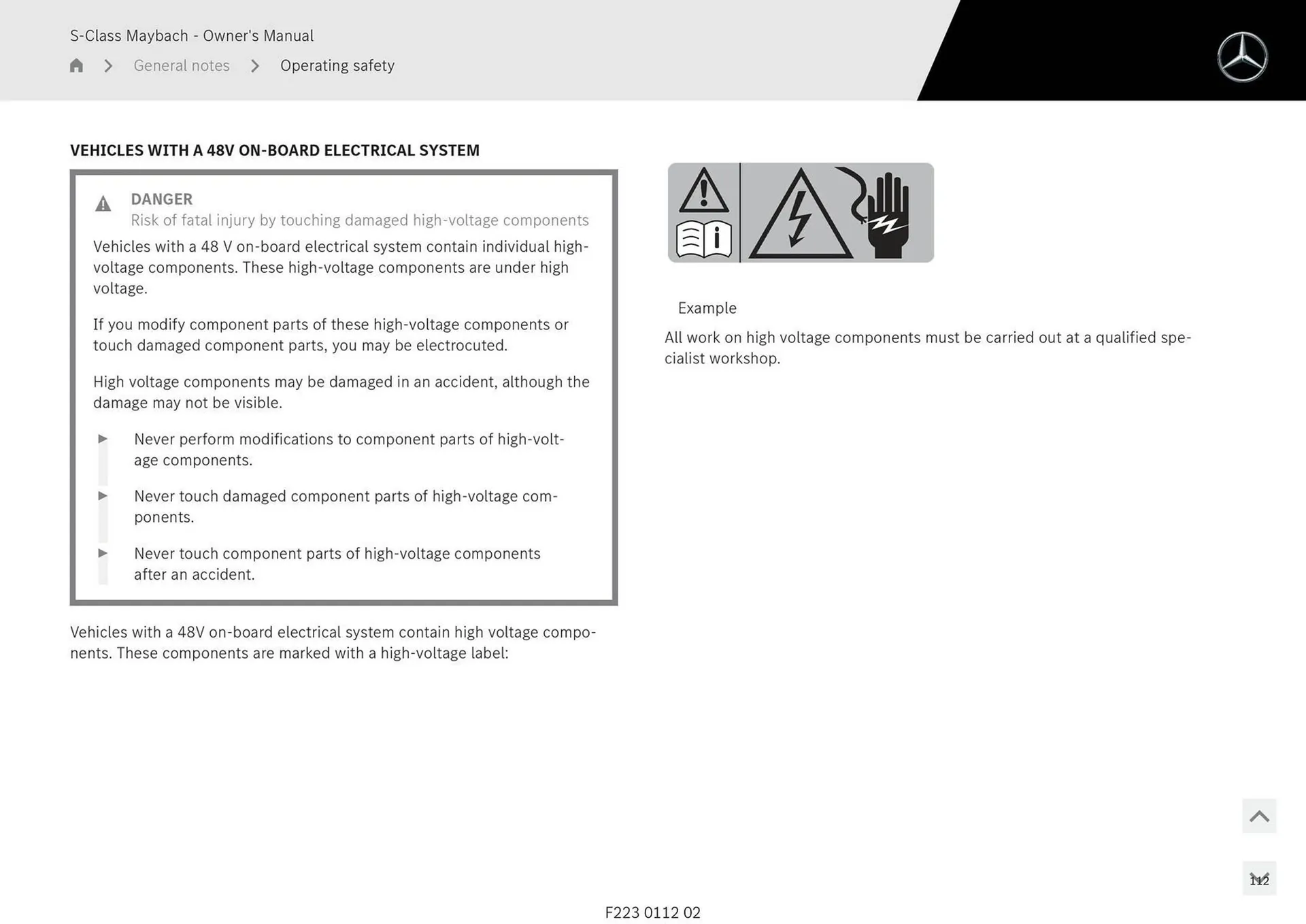 Mercedes-Benz catalogue - Catalogue valid from 1 May to 1 May 2026 - page 112