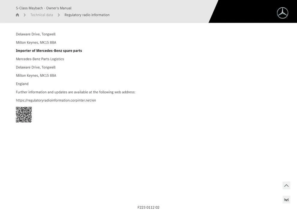 S - Class Maybach - Catalogue valid from 11 September to 11 September 2025 - page 923
