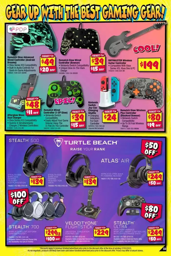 Entertainment Extravaganza! - Catalogue valid from 7 April to 20 April 2025 - page 33