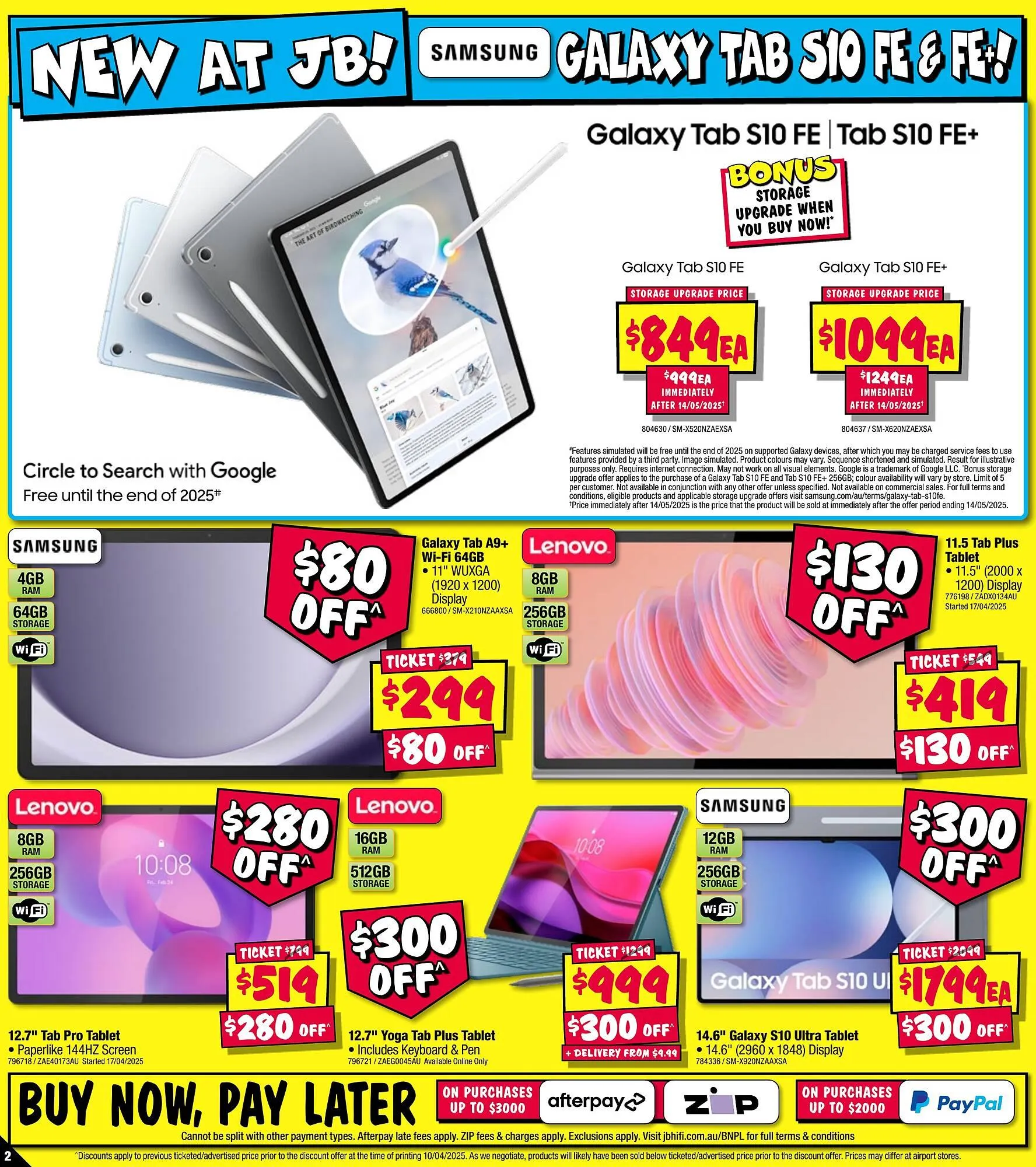 JB Hi-Fi catalogue - Catalogue valid from 24 April to 30 April 2025 - page 2