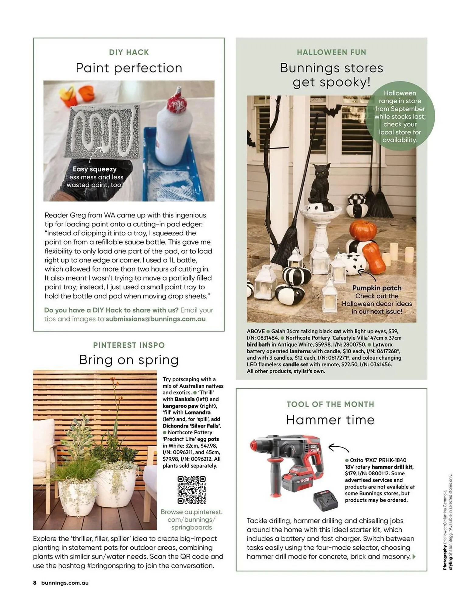 Bunnings catalogue - Catalogue valid from 1 September to 30 September 2025 - page 8