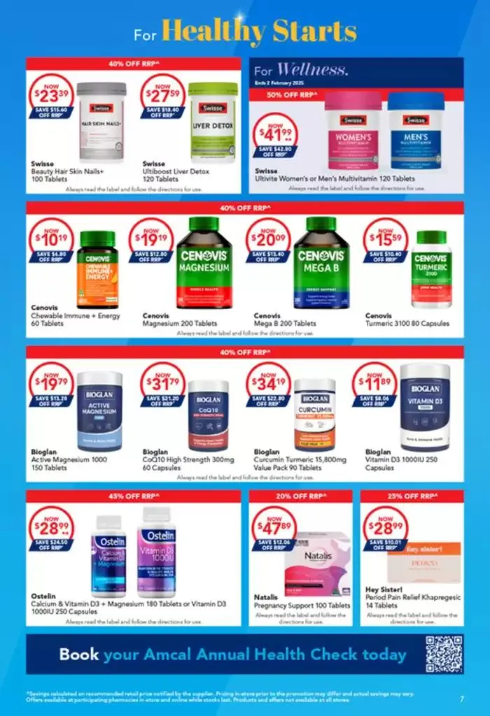 For You. For Life. - Catalogue valid from 6 January to 12 January 2025 - page 7