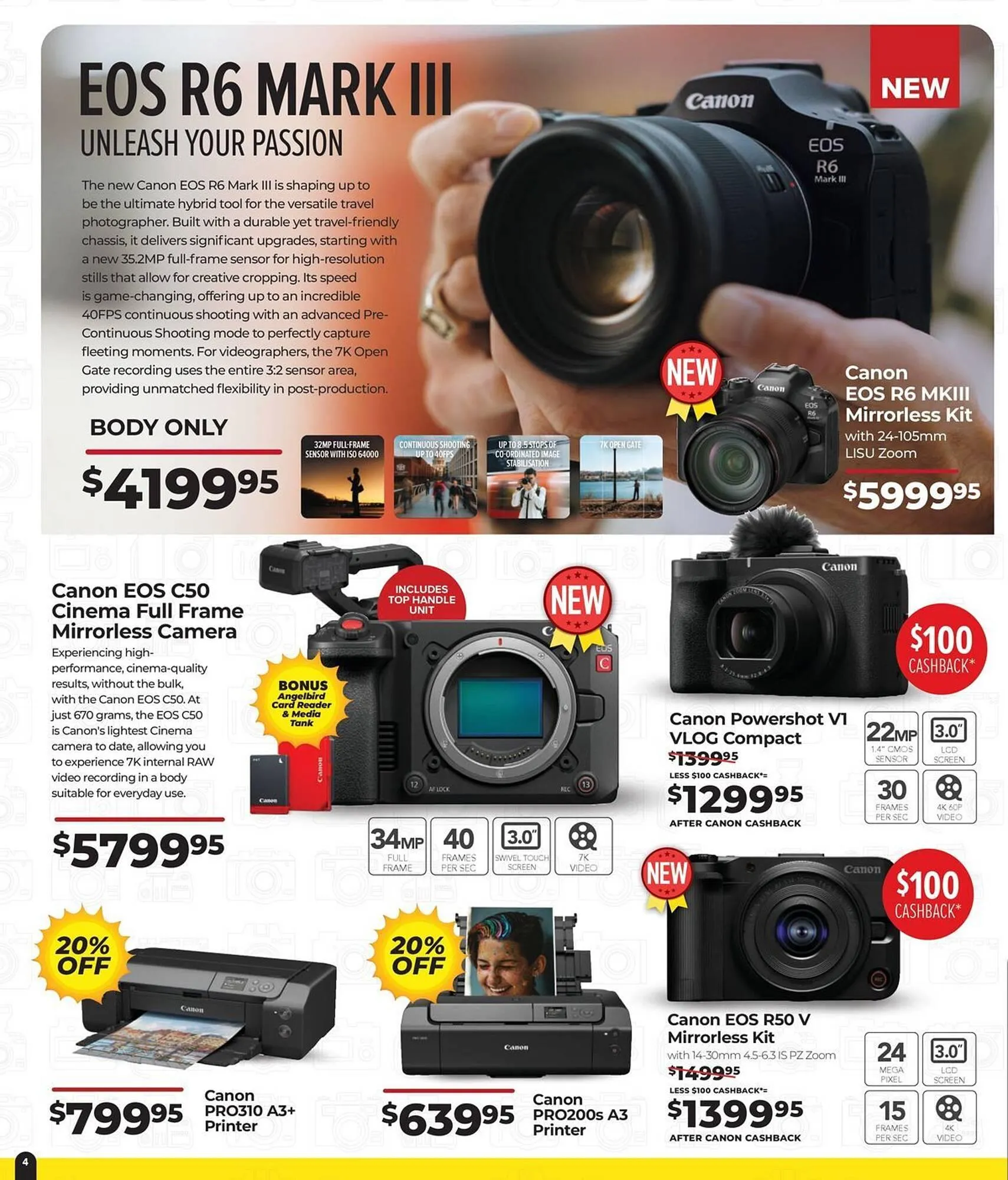 Teds Cameras catalogue - Catalogue valid from 5 January to 1 February 2026 - page 4