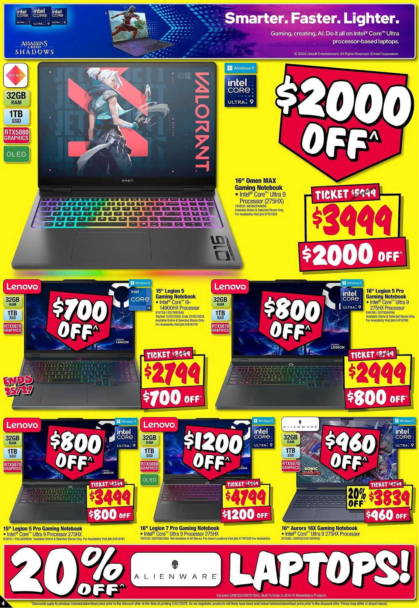 JB Hi-Fi catalogue - Catalogue valid from 19 February to 4 March 2026 - page 4