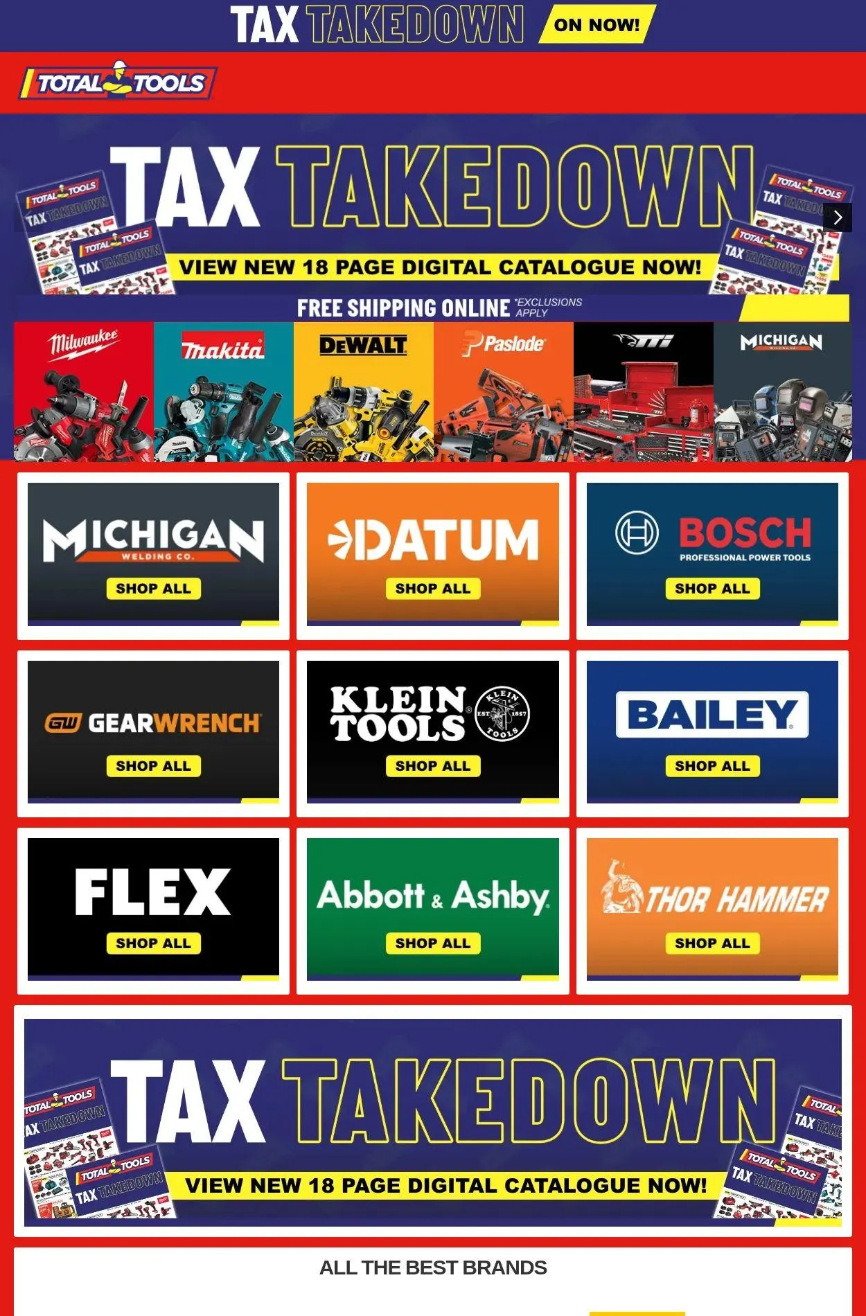 Total Tools Current catalogue - Catalogue valid from 9 June to 18 June 2025 - page 1