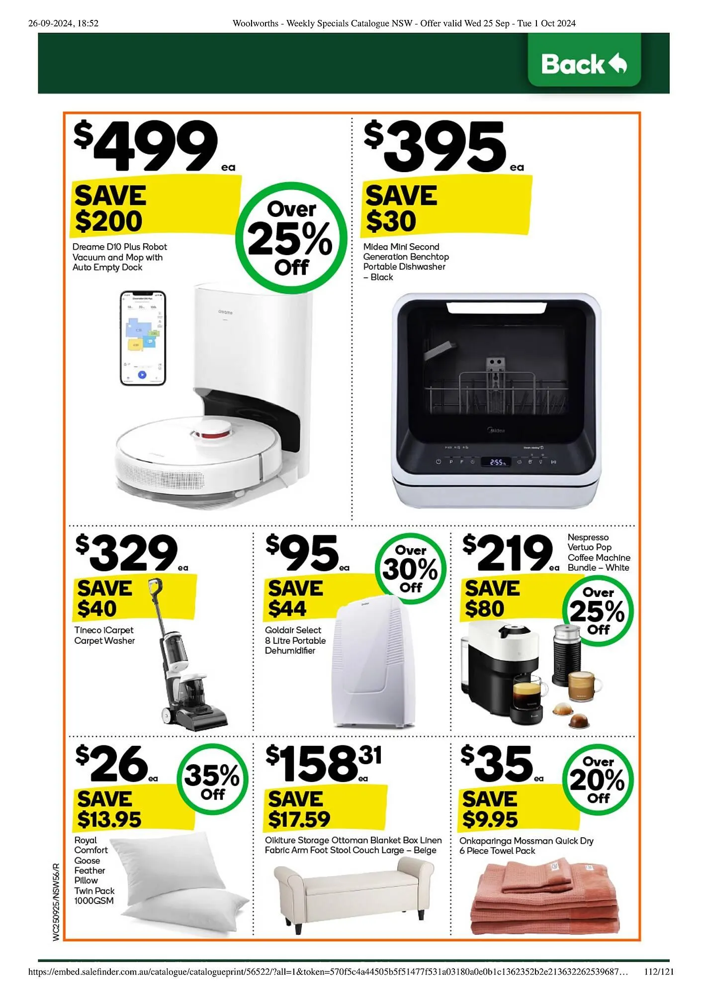BIG W catalogue - Catalogue valid from 25 September to 1 October 2024 - page 112
