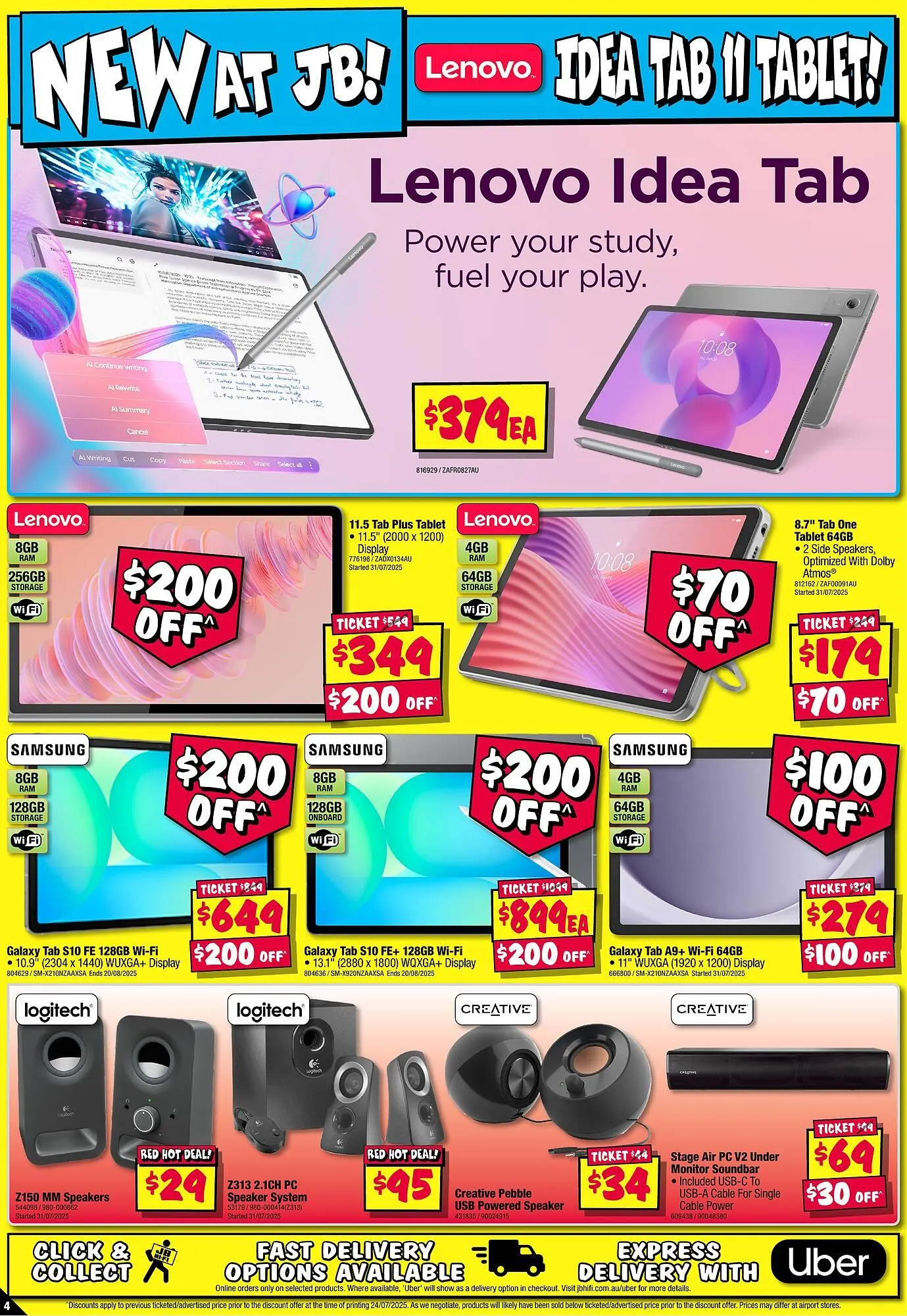 JB Hi-Fi catalogue - Catalogue valid from 7 August to 13 August 2025 - page 4
