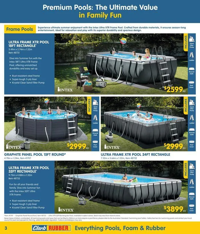 September Pools - Catalogue valid from 24 September to 6 October 2024 - page 3