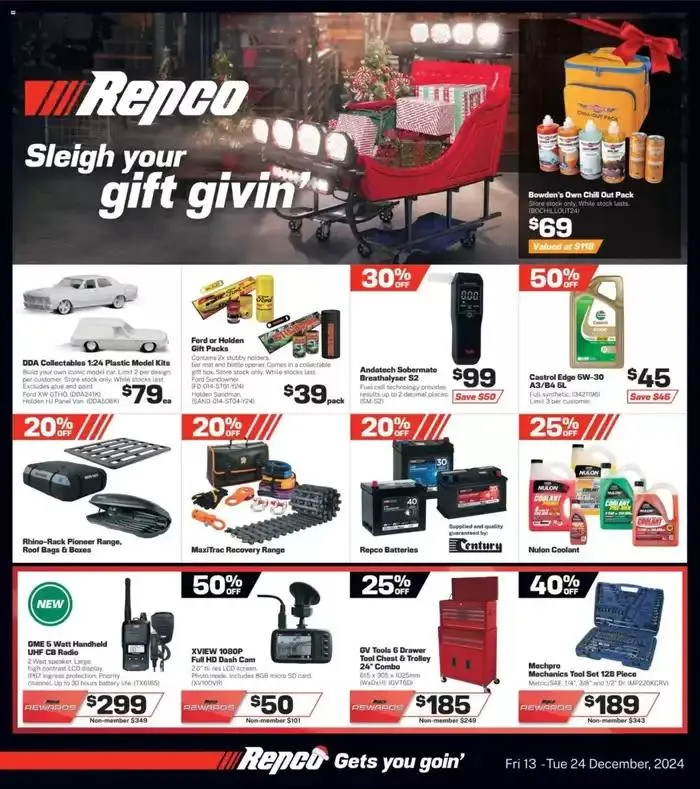Sleigh Your Gift Givin' - Catalogue valid from 13 December to 24 December 2024 - page 1