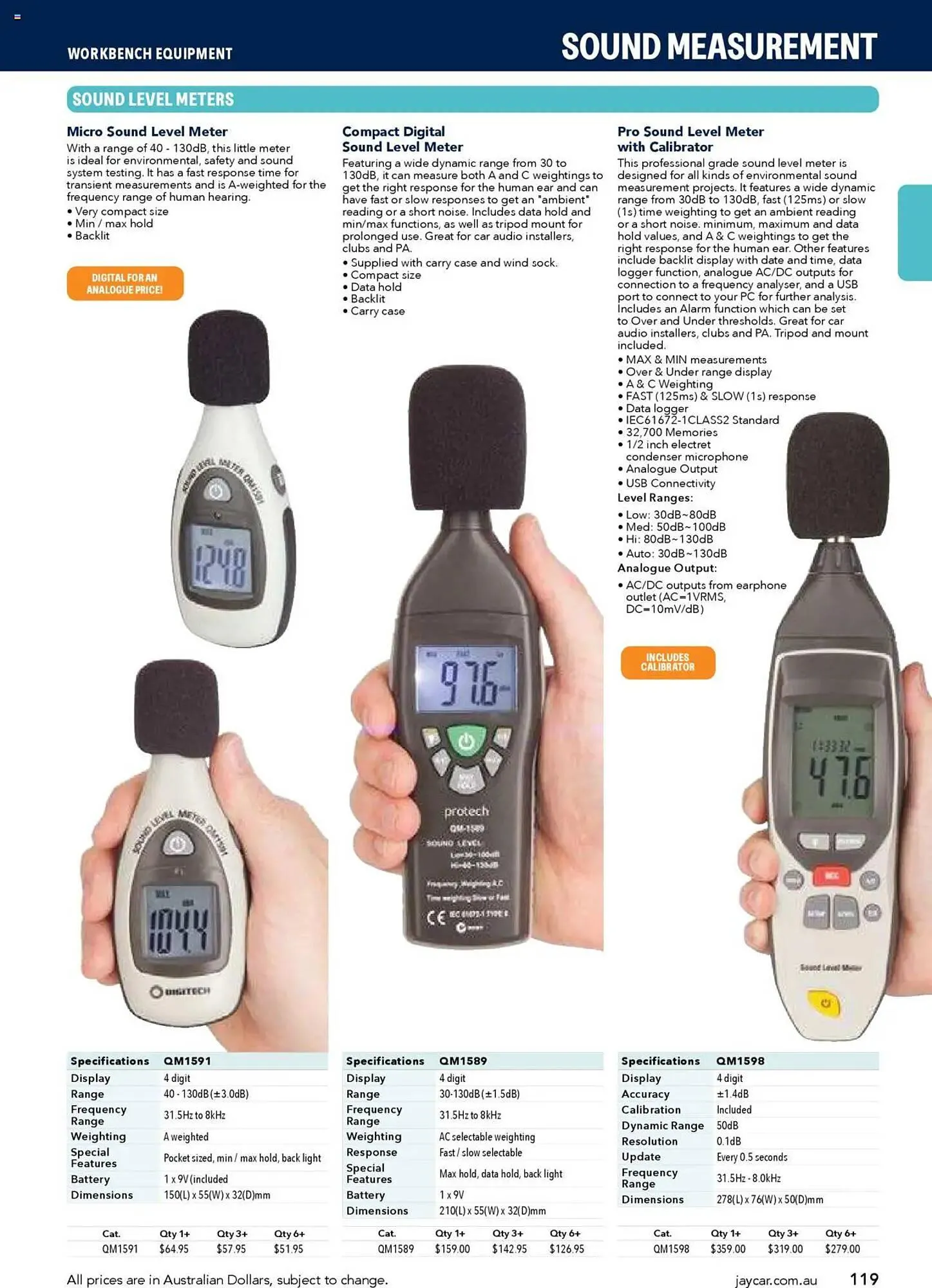 Jaycar Electronics catalogue - Catalogue valid from 8 July to 9 July 2026 - page 119