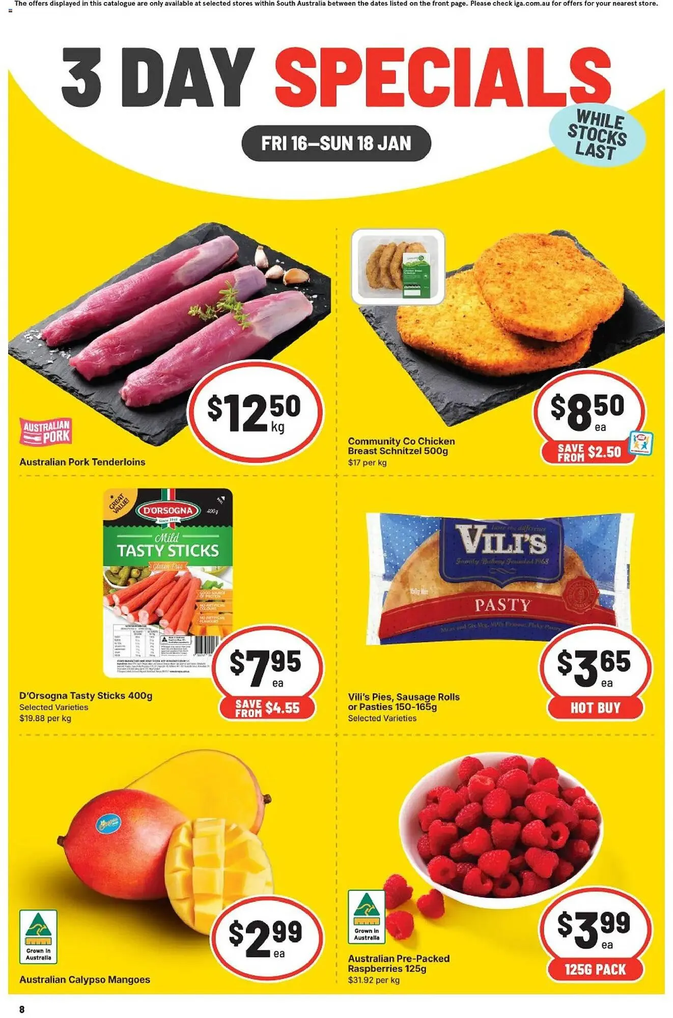 IGA catalogue - Catalogue valid from 16 January to 18 January 2026 - page 1