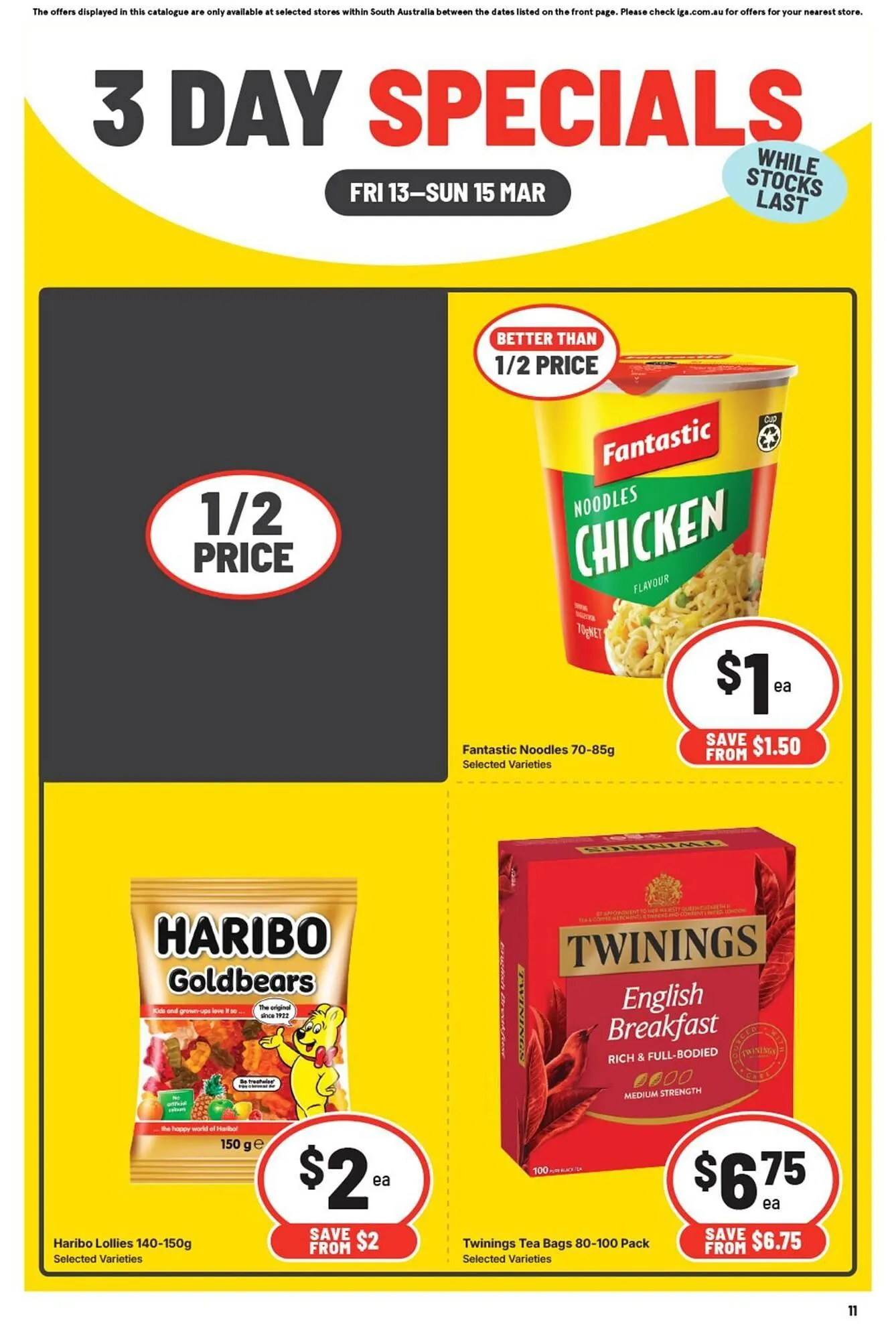 IGA catalogue - Catalogue valid from 13 March to 15 March 2026 - page 3