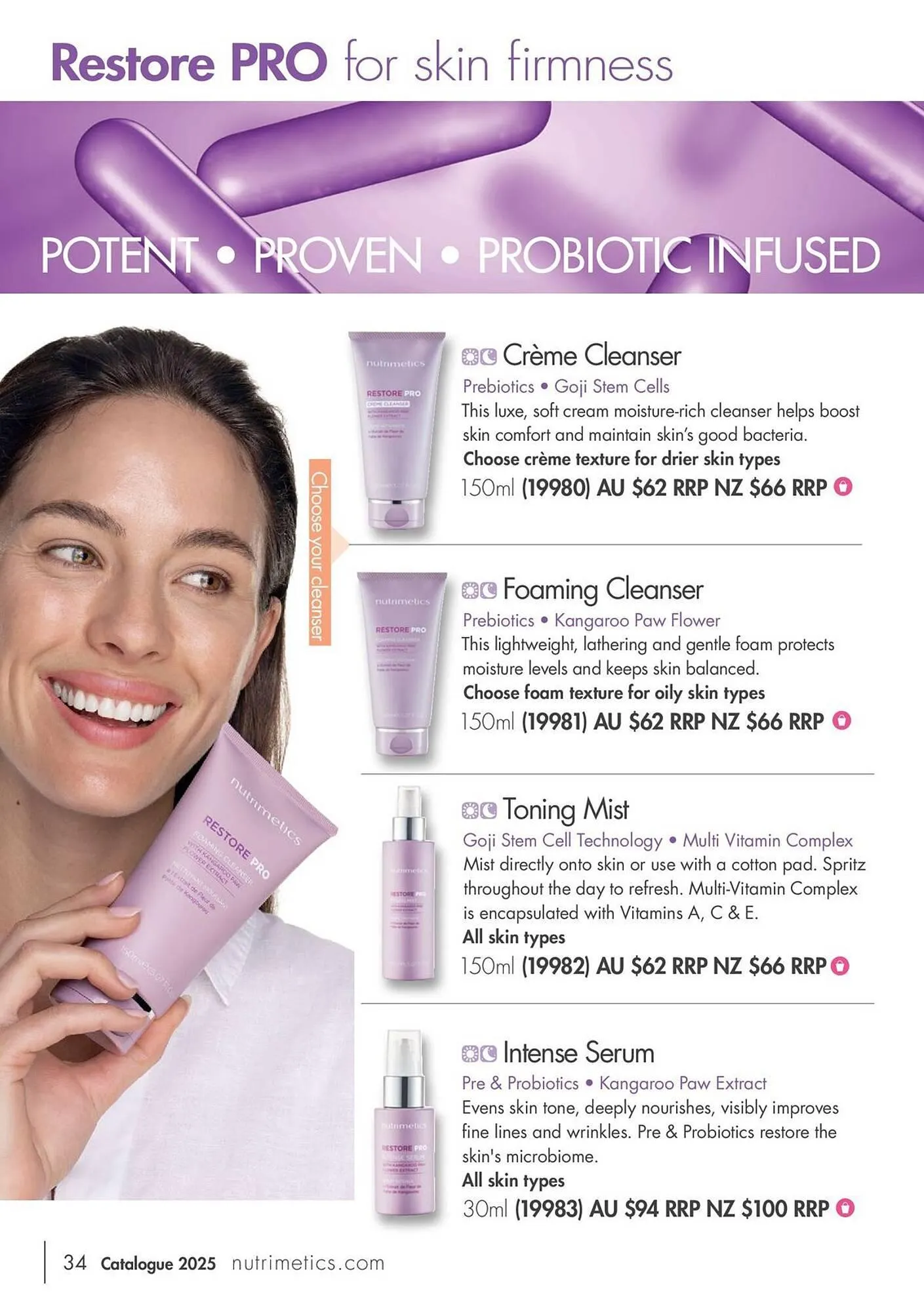 Nutrimetics catalogue - Catalogue valid from 16 January to 31 December 2025 - page 34