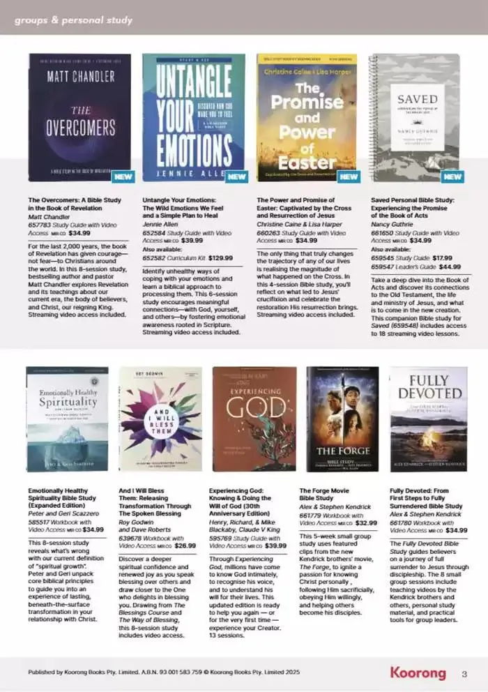 Ministry Resources - Catalogue valid from 3 February to 31 March 2025 - page 3