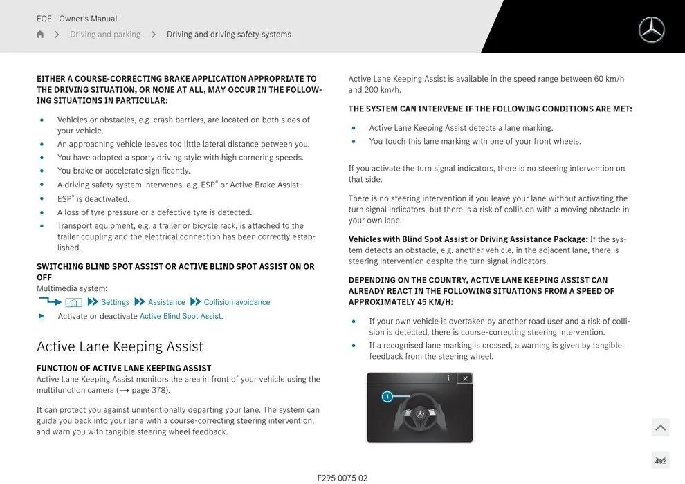 EQE Sedan - Catalogue valid from 11 September to 11 September 2025 - page 432