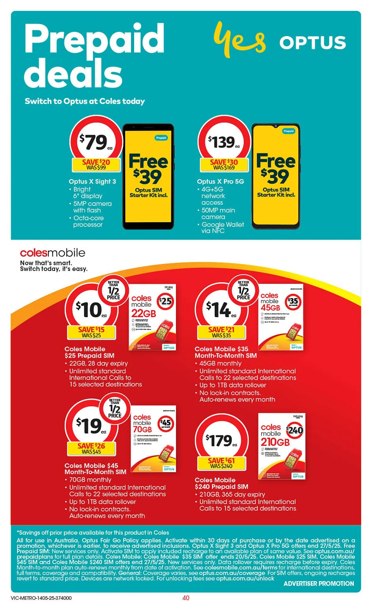 Coles catalogue - Catalogue valid from 14 May to 20 May 2025 - page 41