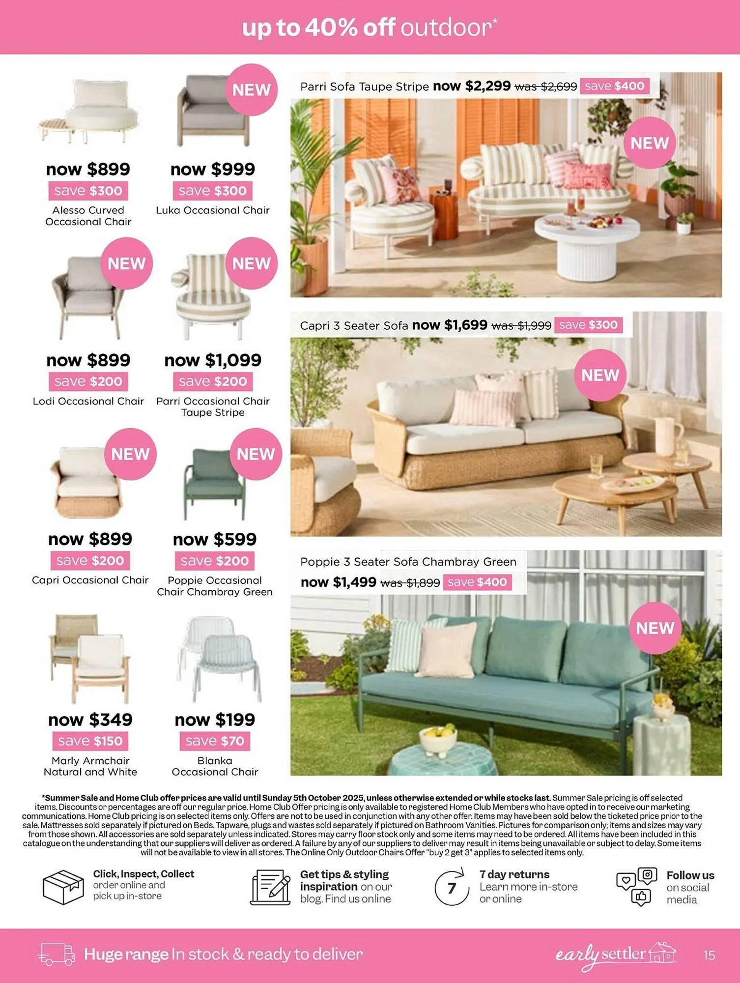 Early Settler catalogue - Catalogue valid from 8 September to 5 October 2025 - page 15