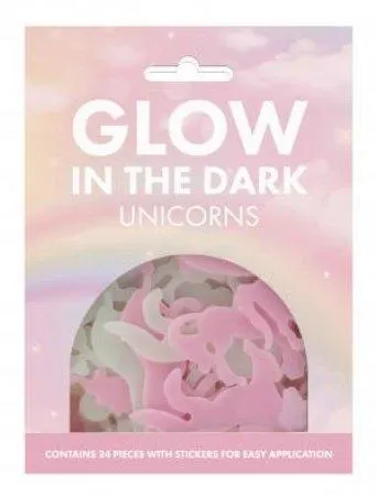 Glow In The Dark Unicorns - 24 Pack