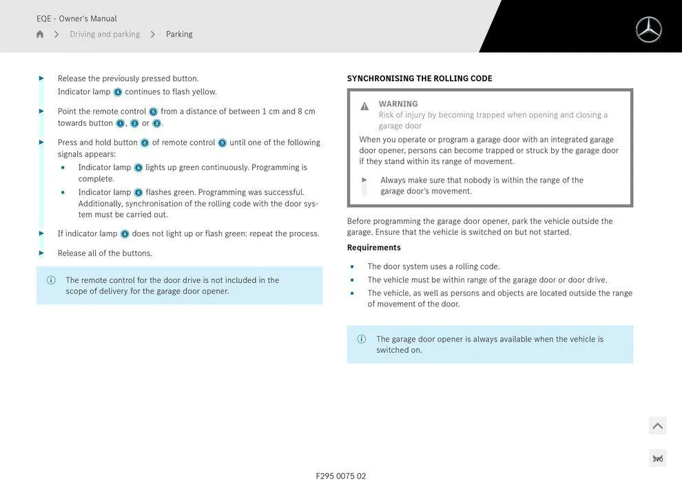 EQE Sedan - Catalogue valid from 11 September to 11 September 2025 - page 370