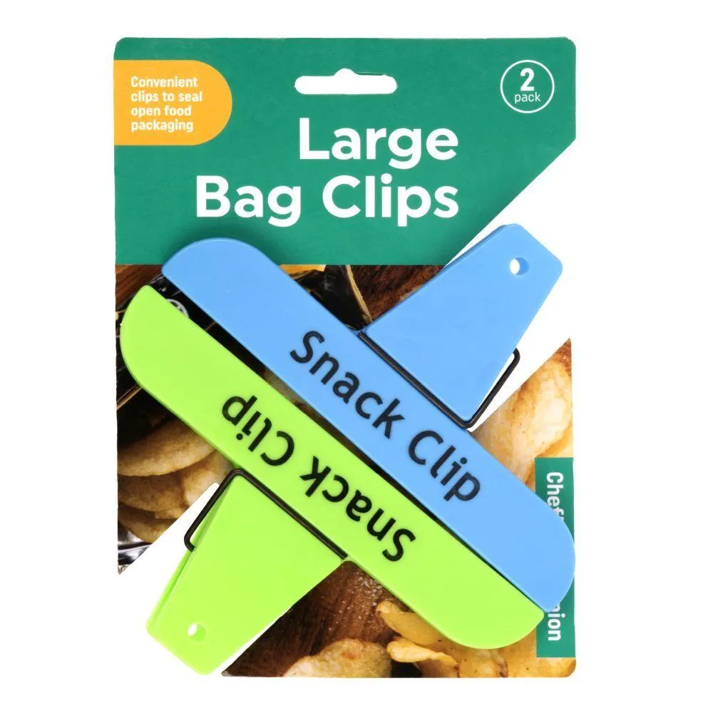 Bag Sealing Clips Lge Pk2