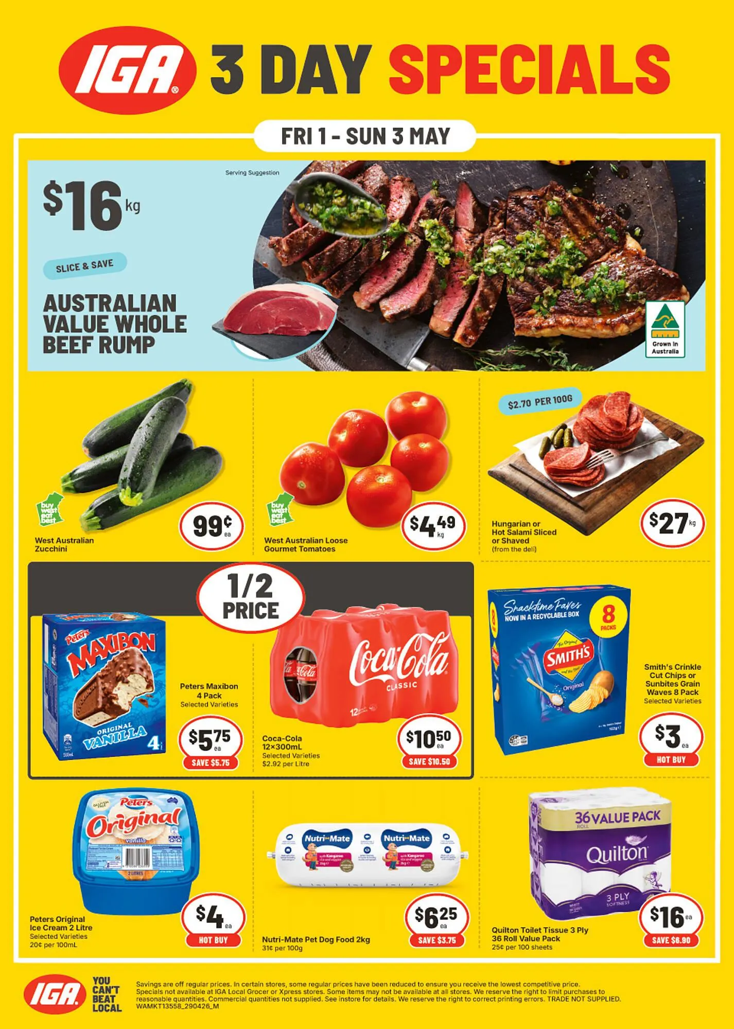 IGA catalogue - 1