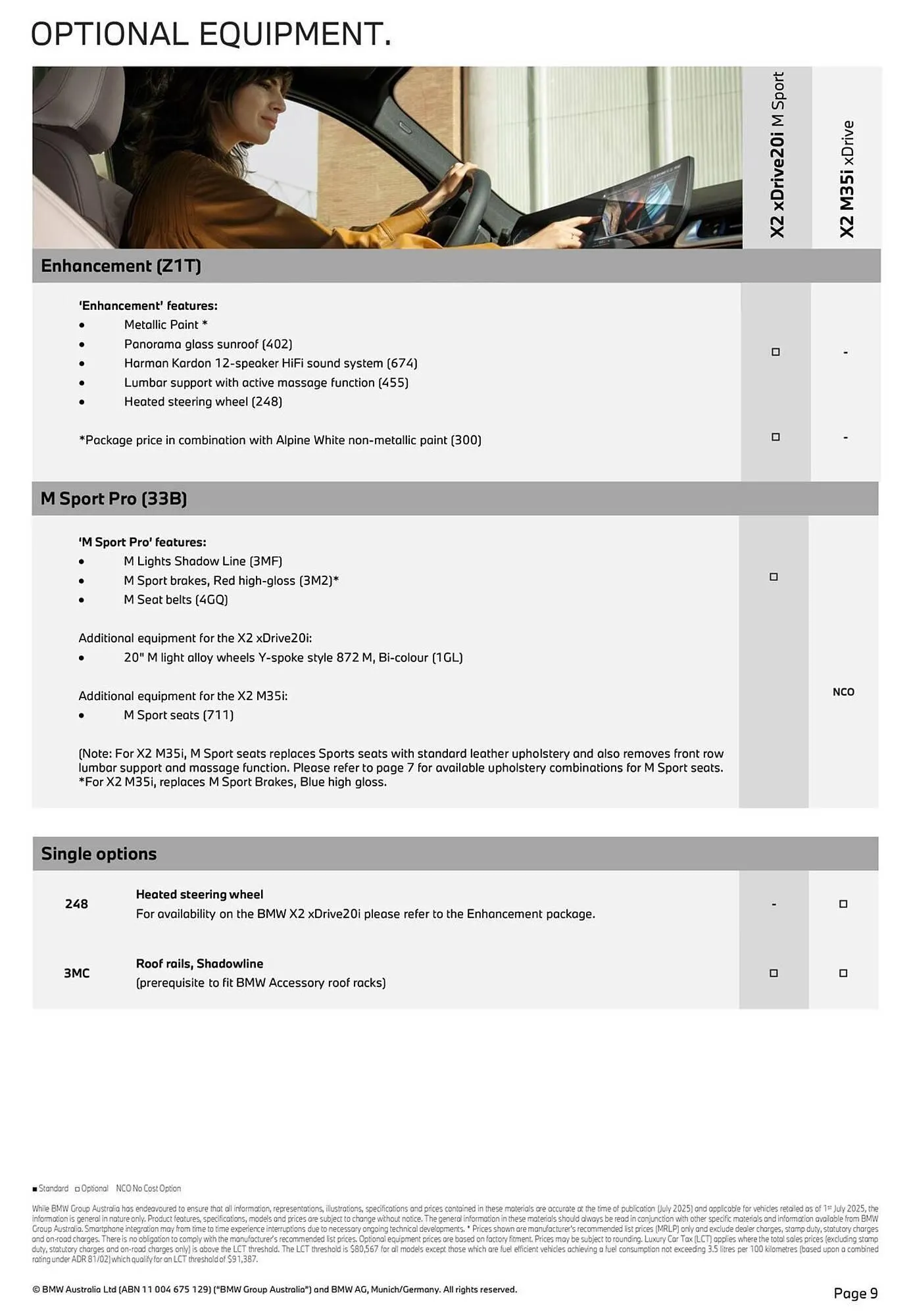 BMW catalogue - Catalogue valid from 7 August to 7 August 2026 - page 9