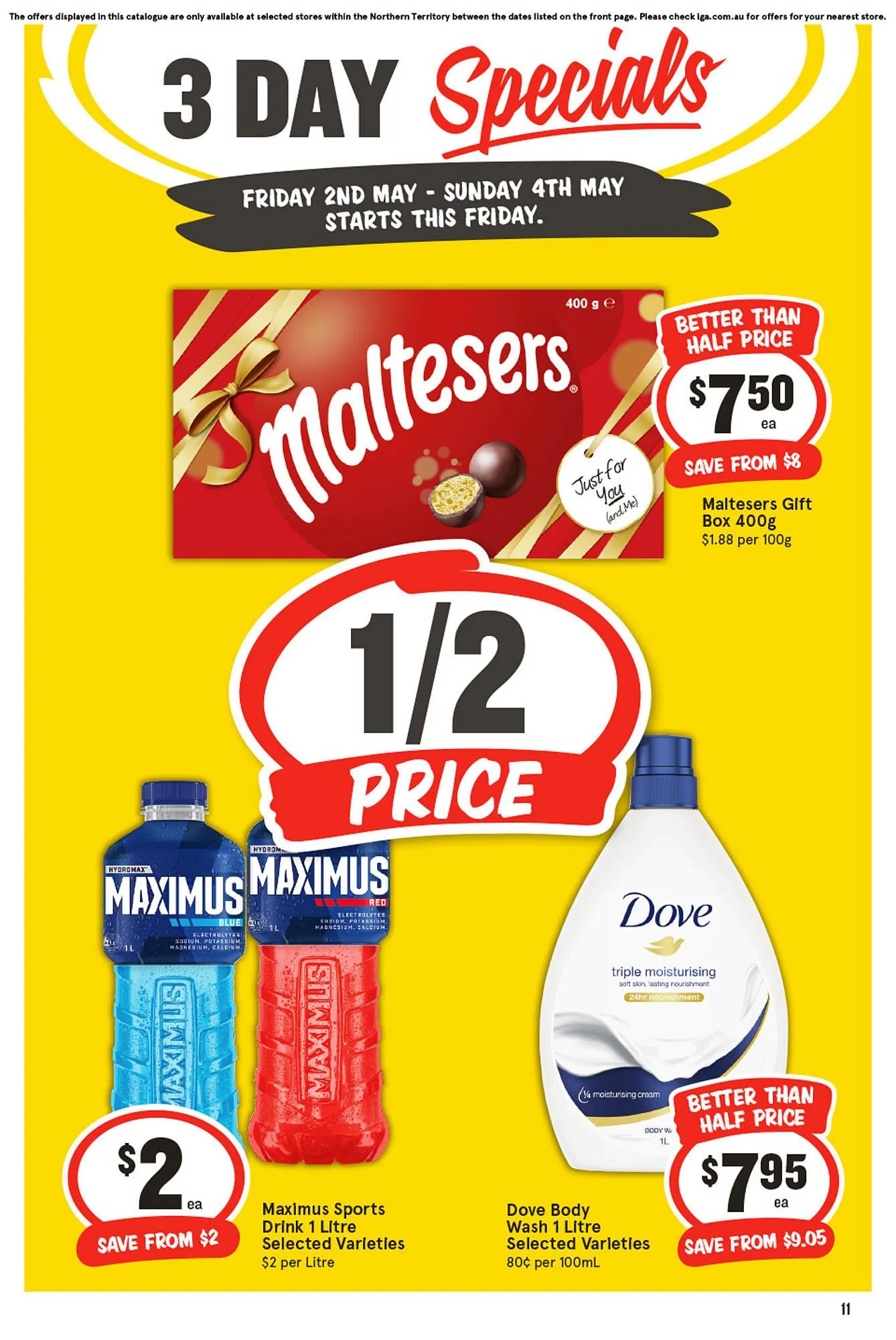 IGA catalogue - Catalogue valid from 2 May to 4 May 2025 - page 3