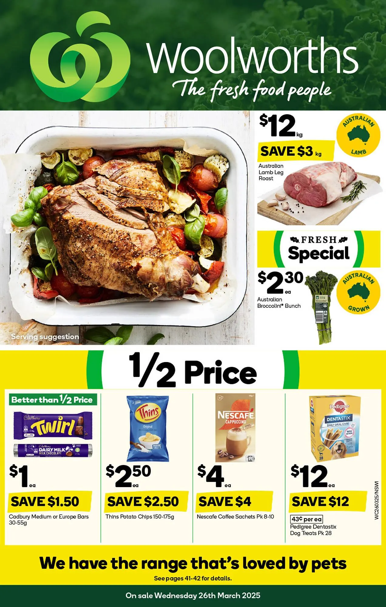 Woolworths catalogue - Catalogue valid from 26 March to 1 April 2025 - page 1