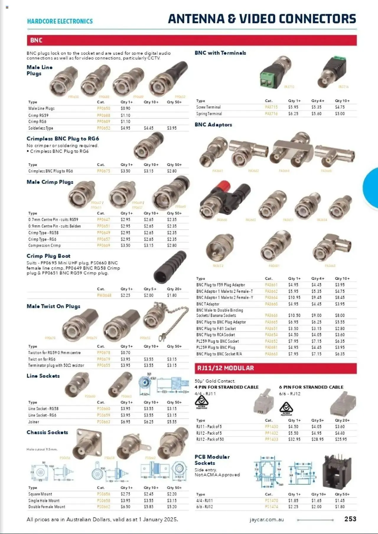Jaycar Celebrating 40 Years in Electronics - Catalogue valid from 1 January to 29 August 2025 - page 201