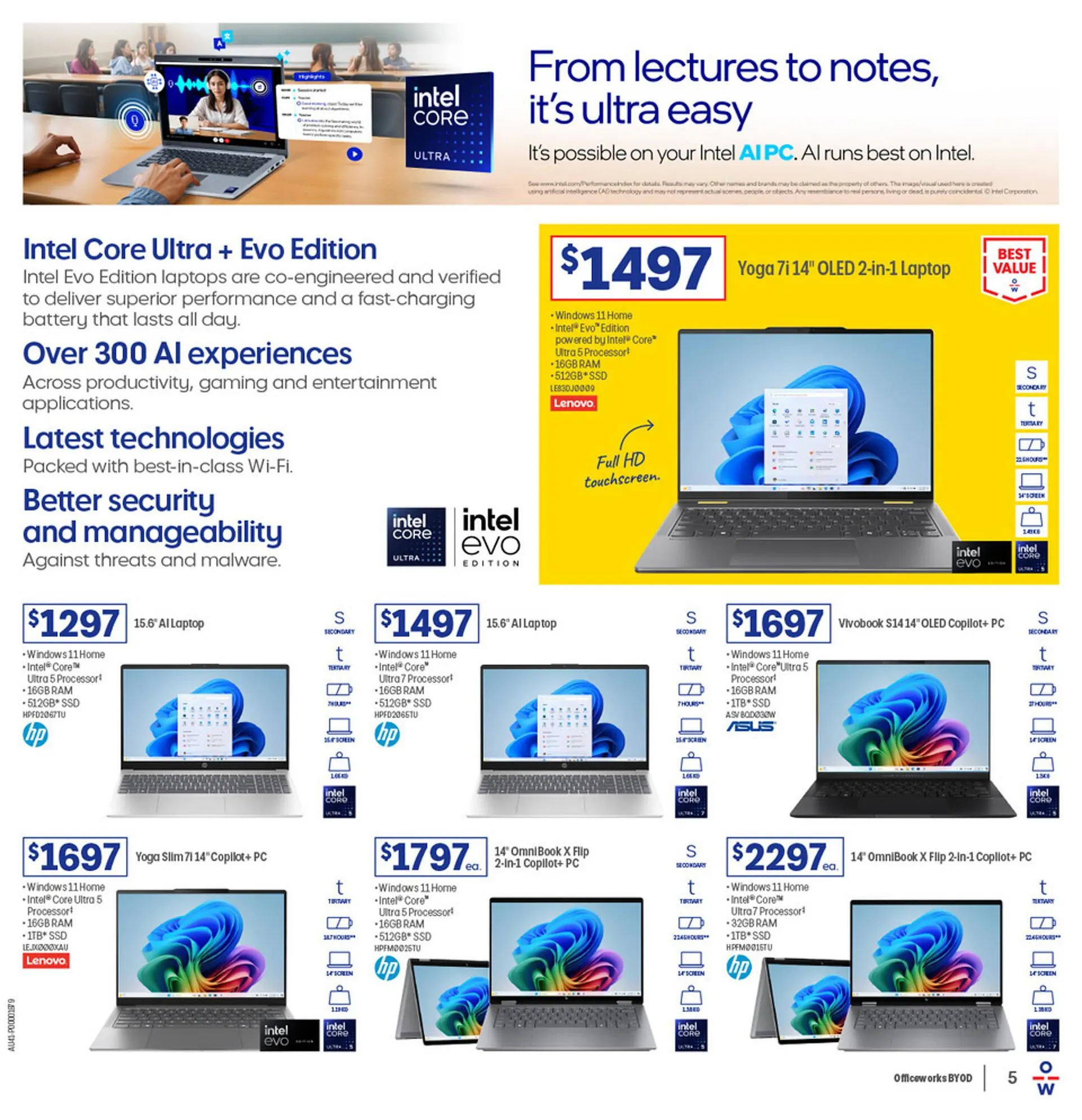 Officeworks catalogue - Catalogue valid from 1 October to 31 December 2025 - page 5