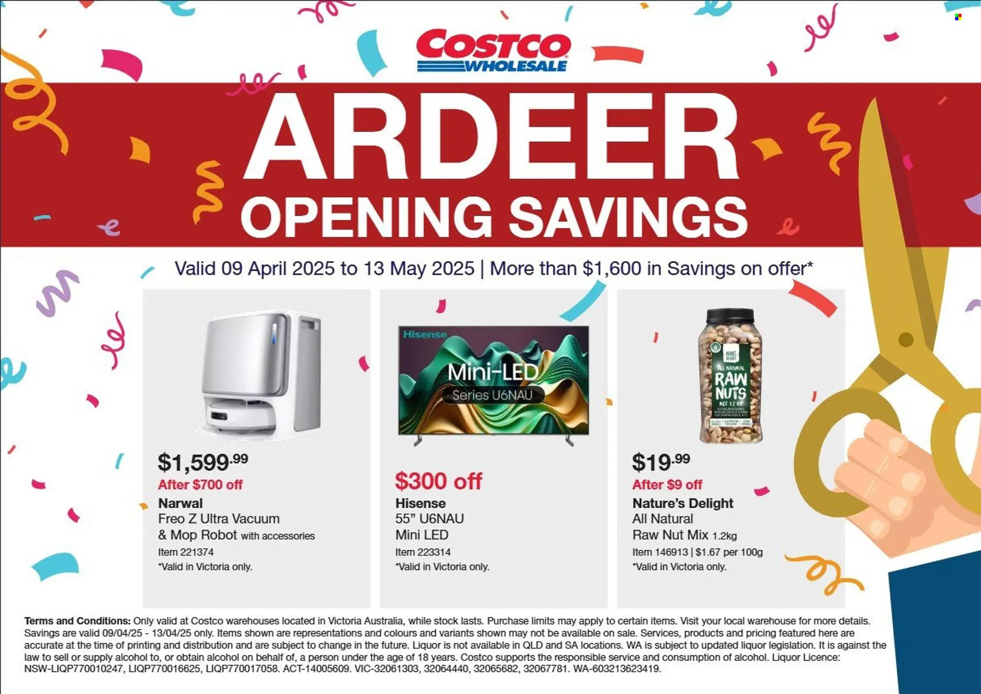 Costco catalogue - Catalogue valid from 9 April to 13 May 2025 - page 1