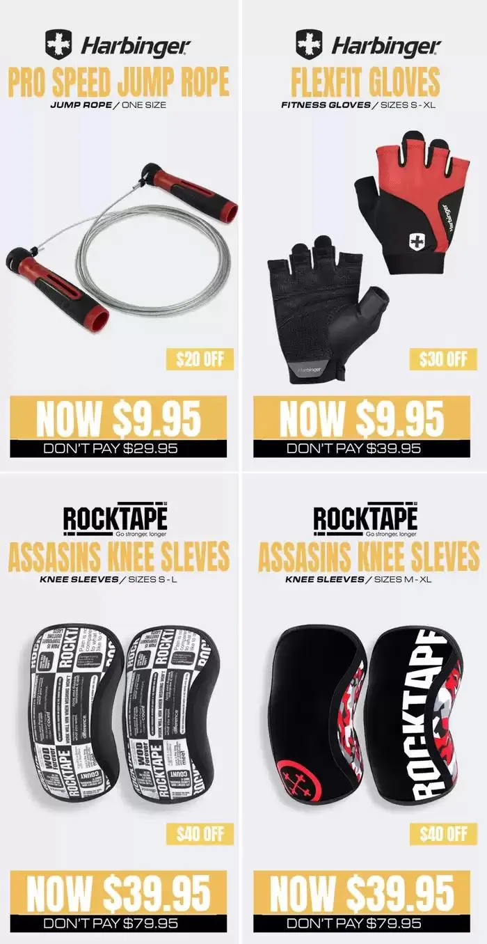 Fitness Sale - Catalogue valid from 10 April to 24 April 2025 - page 3