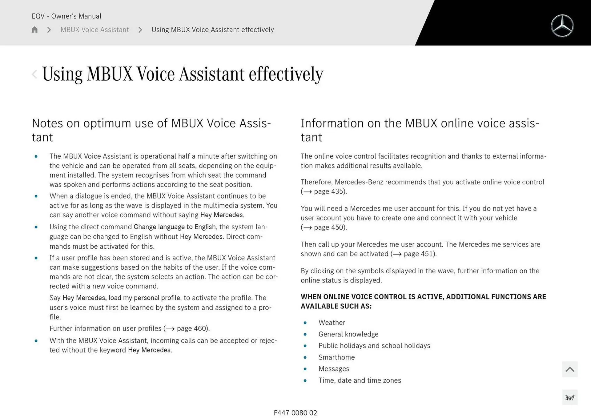 Mercedes-Benz catalogue - Catalogue valid from 11 September to 11 September 2025 - page 437