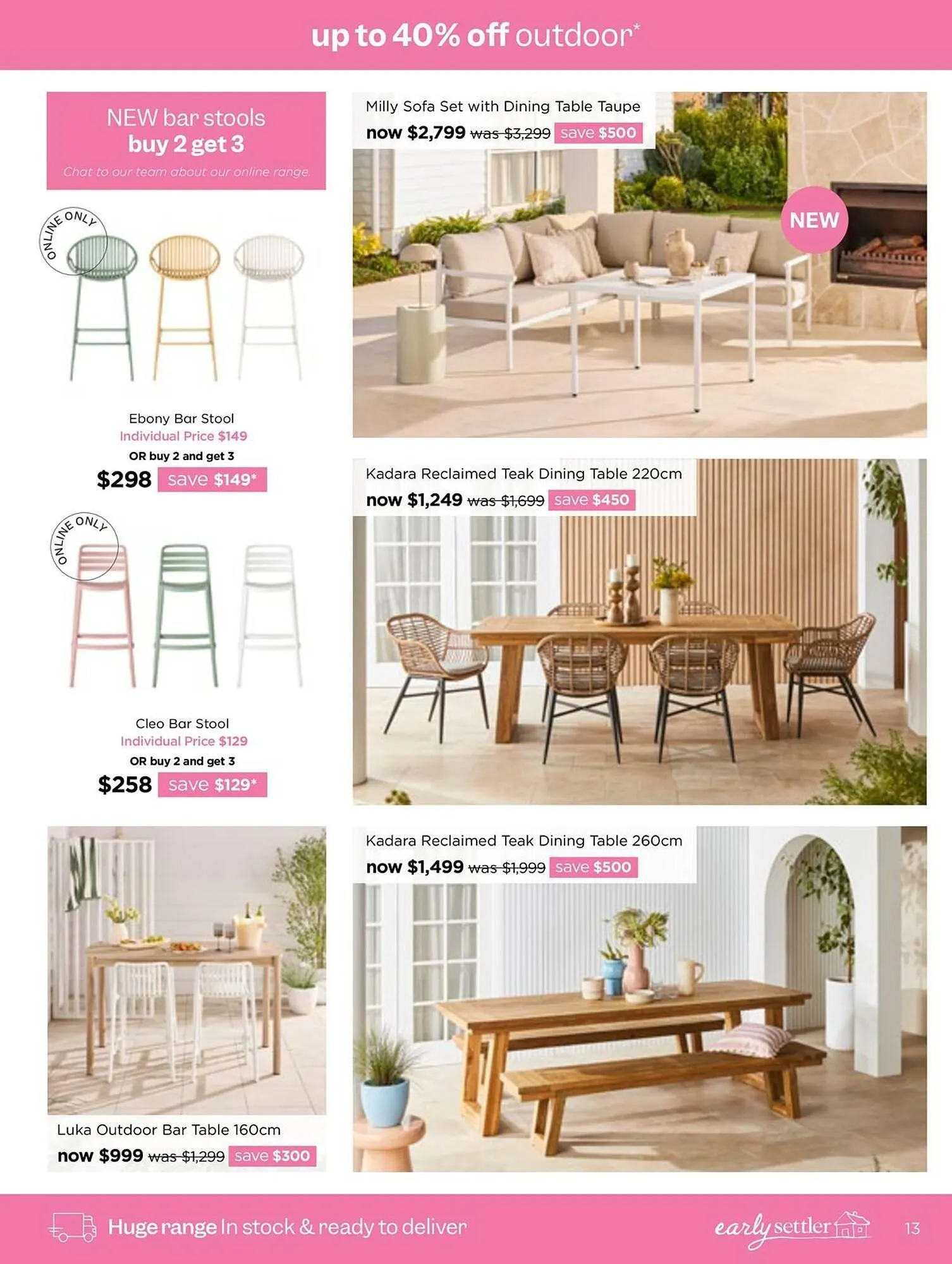 Early Settler catalogue - Catalogue valid from 8 September to 5 October 2025 - page 13