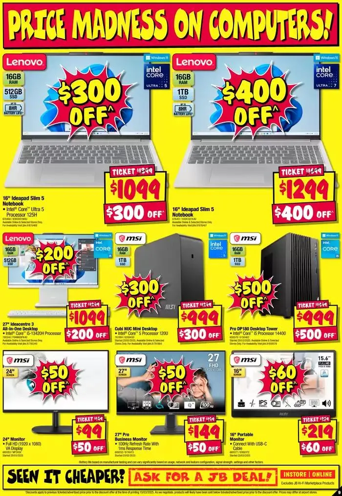 Stocktake Sellout! - Catalogue valid from 27 March to 2 April 2025 - page 9