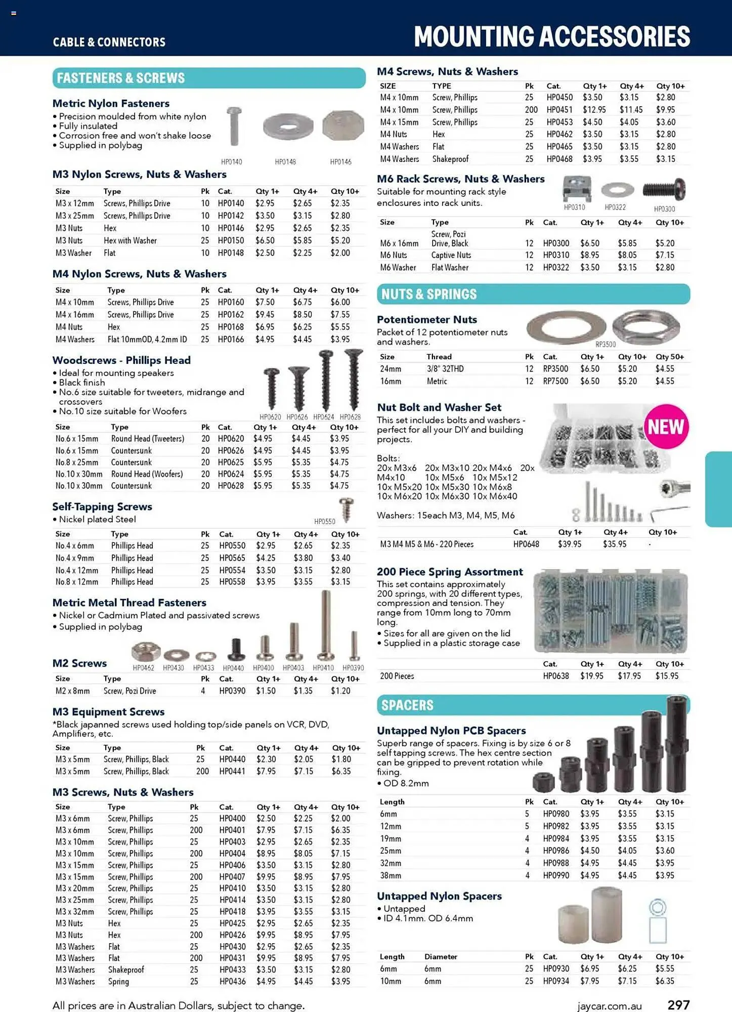 Jaycar Electronics catalogue - Catalogue valid from 8 July to 9 July 2026 - page 297