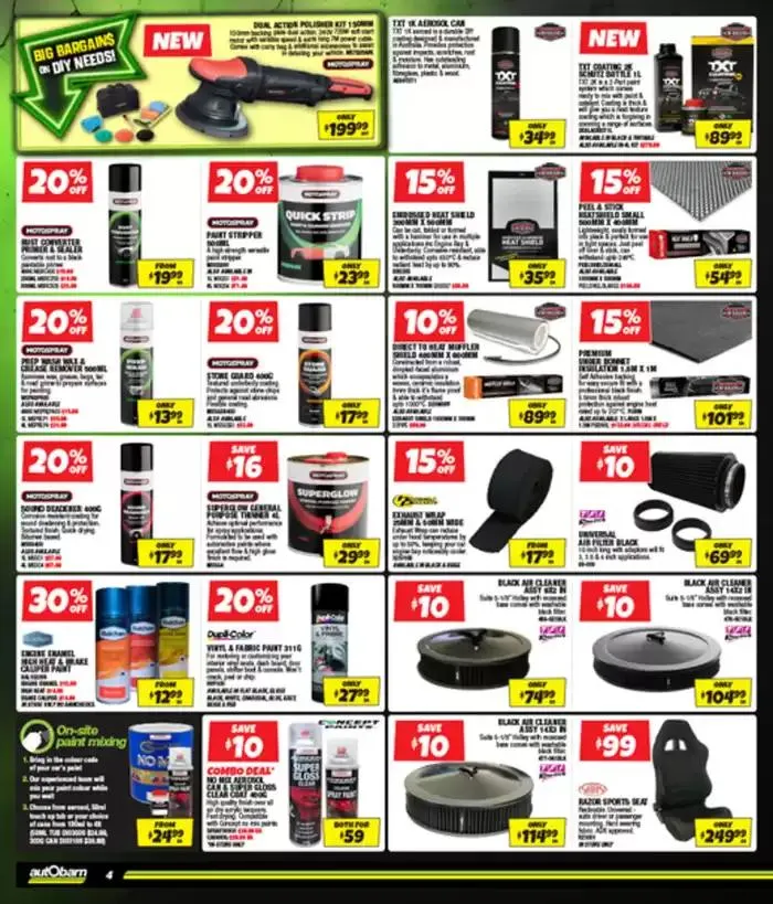 AutoBarn Bargains - Catalogue valid from 23 April to 11 May 2025 - page 4