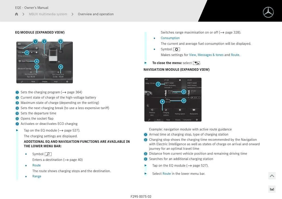 EQE Sedan - Catalogue valid from 11 September to 11 September 2025 - page 530