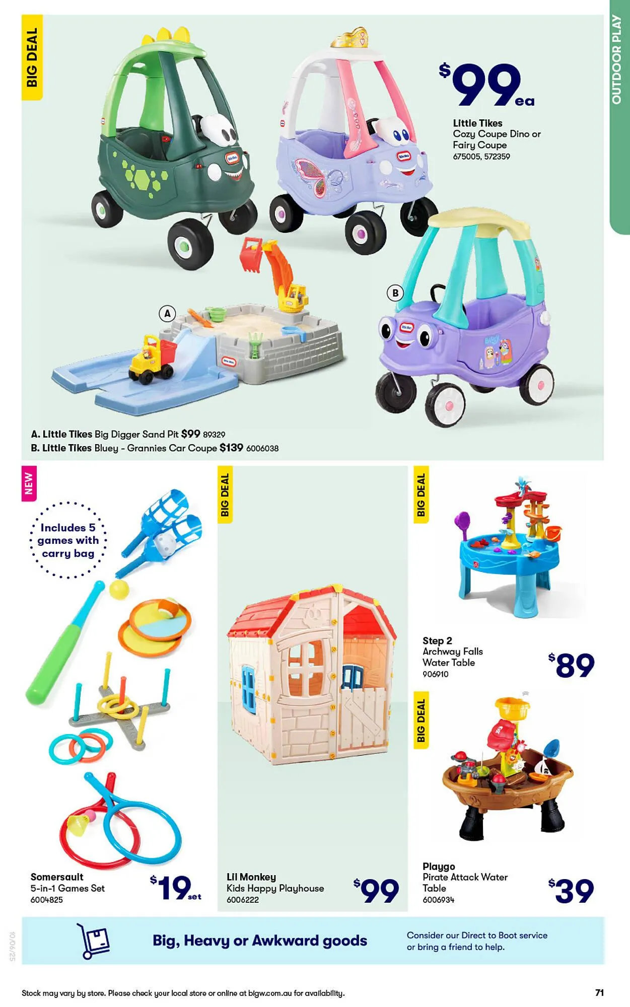 BIG W catalogue - Catalogue valid from 10 June to 9 July 2025 - page 71