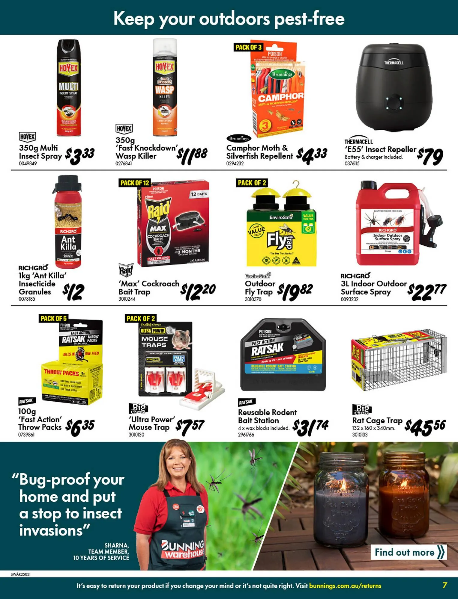 Bunnings catalogue - Catalogue valid from 12 March to 1 April 2025 - page 7